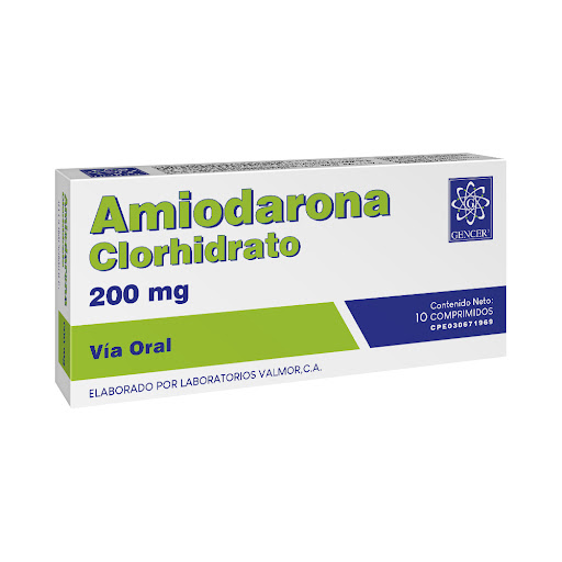 AMIODARONA 200MG TAB X 10 (GENCER)